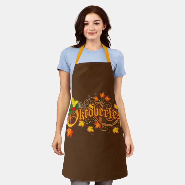 Oktoberfest Schürze (Getragen)