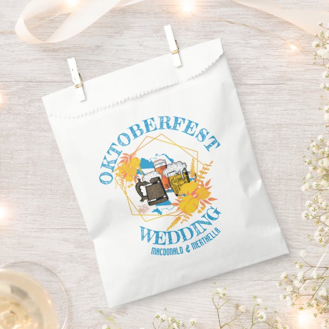 OKTOBERFEST Wedding Geschenktütchen (Ausgeschnitten)