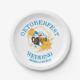 OKTOBERFEST Wedding Pappteller
