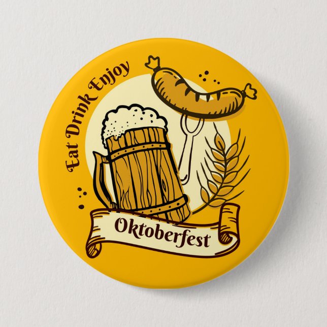 Oktoberfestspiele Button (Vorderseite)