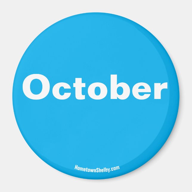 Oktobermagnet Magnet (Vorne)
