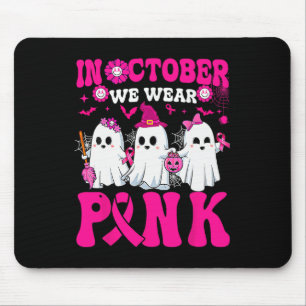 Oktoberwoche Rosa Brustkrebs Krieger Ghost Hall Mousepad