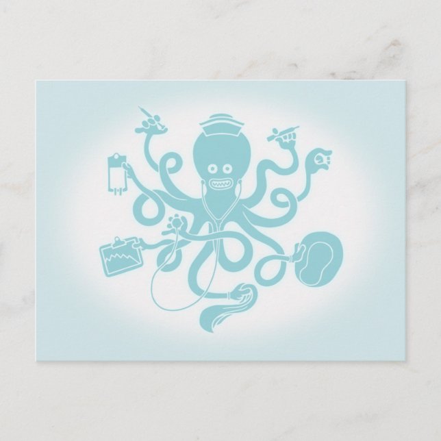 Oktonurse Postkarte (Vorderseite)