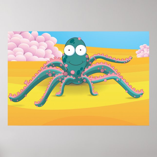 Oktopoden Poster (Vorne)