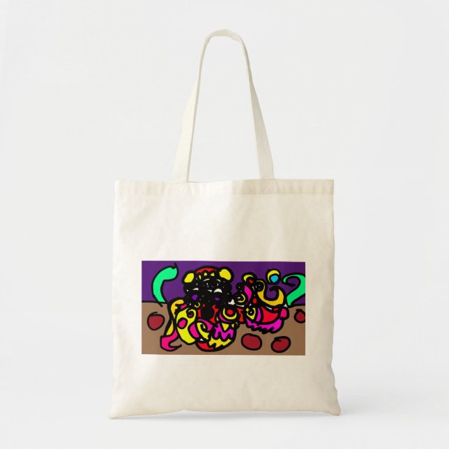Oktopus   cooler Stil Tragetasche (Vorne)