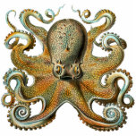 Oktopus-Cutout-Magnet/Skulptur Fotoskulptur Magnet<br><div class="desc">Ein Oktopus hat acht Arme, die hinter ihm liegen, während er schwimmt. Die meisten Tintenfische haben kein internes oder externes Skelett, sodass sie durch enge Stellen drücken können. Ein Oktopus hat einen harten Schnabel, mit seinem Mund in der Mitte der Arme. Kraken sind hochintelligent, wahrscheinlich die intelligentesten aller Wirbellose. Zur...</div>