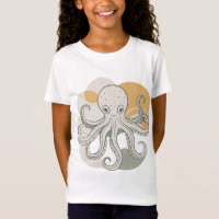 Oktopus des Cartoon. Oktopus