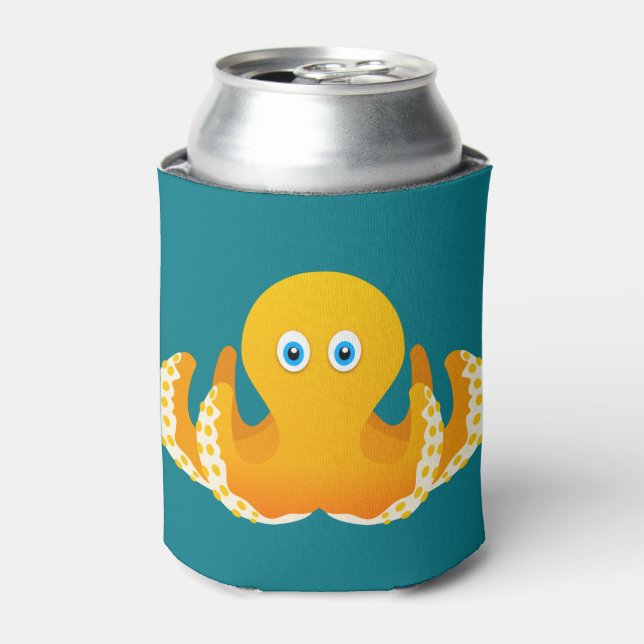 Oktopus Dosenkühler (Kanne Vorderseite)