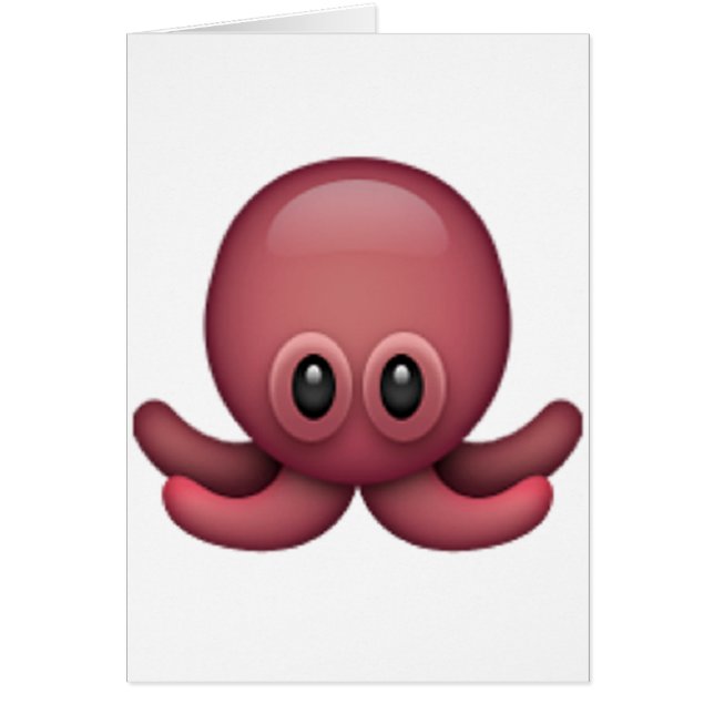 Oktopus - Emoji (Vorne)