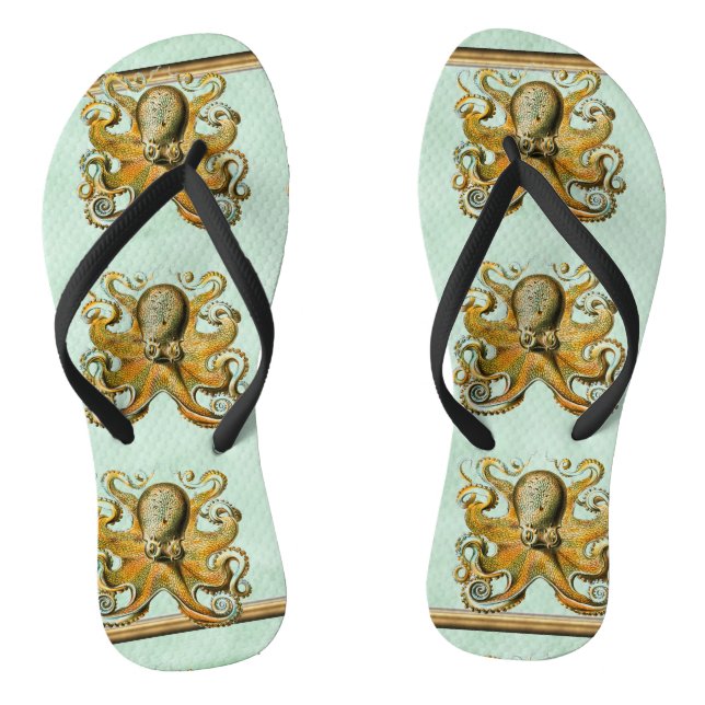 Oktopus-Flip-Flops Flip Flops (Fußbett)