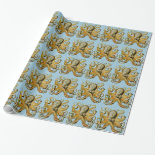 Oktopus Geschenkpapier