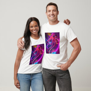 Oktopus-Grafik-Shirt T-Shirt