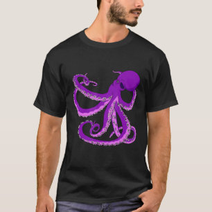 Oktopus Grafische Männer Frauen Kinder Oktopoden T-Shirt