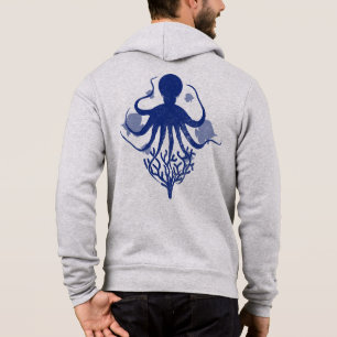 Oktopus (heller Hintergrund) Hoodie