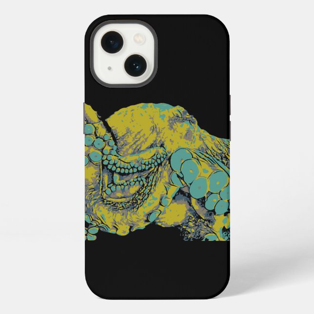 Oktopus iPhone / iPad Hülle (Rückseite)