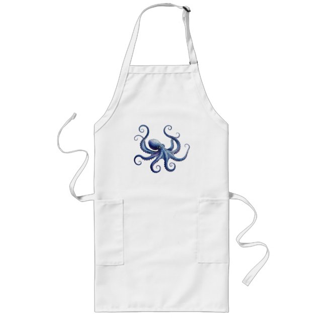 Oktopus Lange Schürze (Vorne)