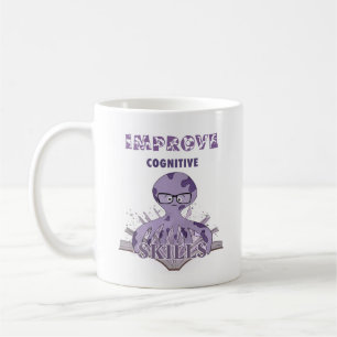 Oktopus lesen kaffeetasse