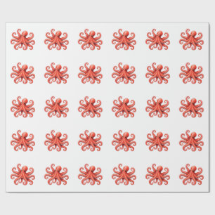 Oktopus Meer Leben Ozean Tier Design Geschenkpapier
