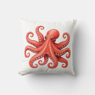Oktopus Meer Leben Ozean Tier Design Kissen