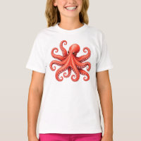 Oktopus Meer Leben Ozean Tier Design