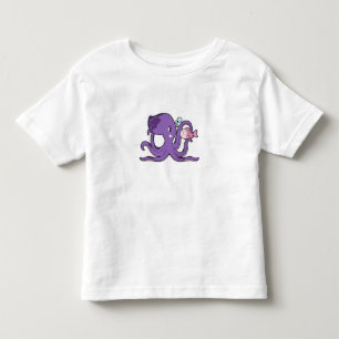 Oktopus mit Fisch.PNG Kleinkind T-shirt