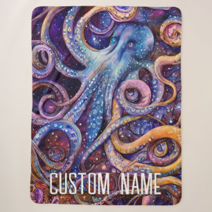 Oktopus mit Personalisiertem Namen Wasserleben Sherpadecke