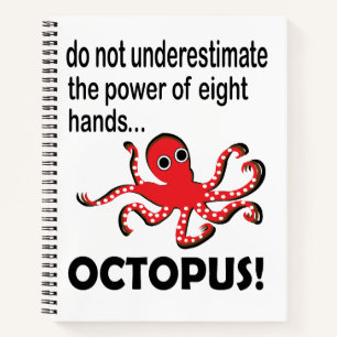 Oktopus Niedlich Notizbuch