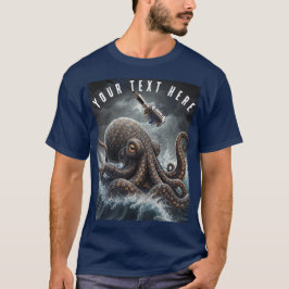 Oktopus Ozean Musiker T-Shirt