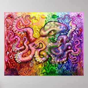 Oktopus Poster