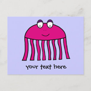Oktopus Postkarte