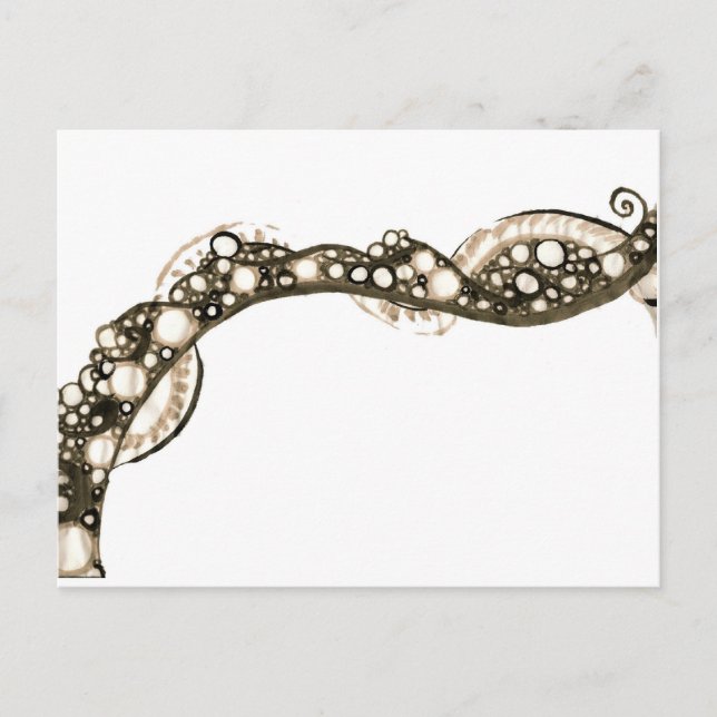 Oktopus Postkarte (Vorderseite)