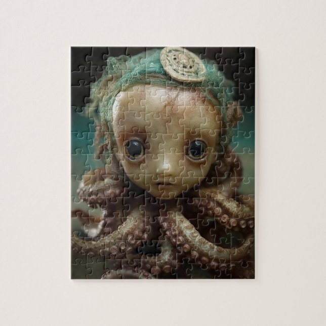Oktopus-Puppe (Vertikal)