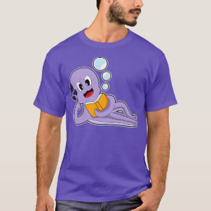Oktopus Reading Book T-Shirt