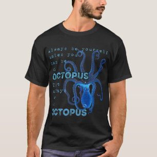Oktopus Riesengebirge Niedliche Geschenkideologie T-Shirt