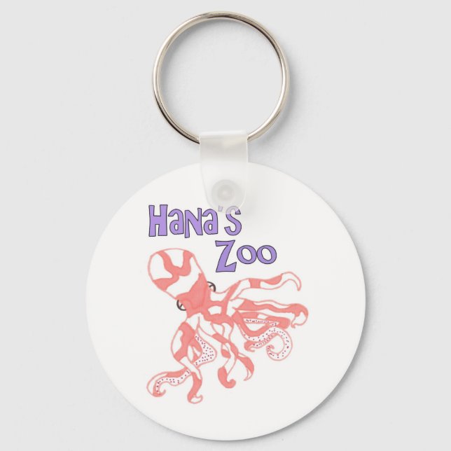 Oktopus Schlüsselanhänger (Vorderseite)