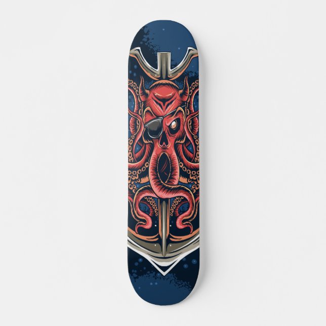 Oktopus Skateboard (Vorne)