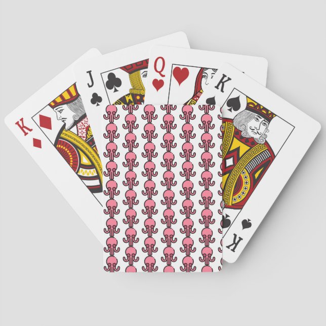 Oktopus Spielkarten (Rückseite)