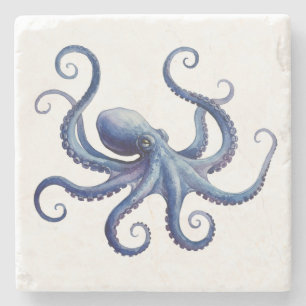 Oktopus Steinuntersetzer