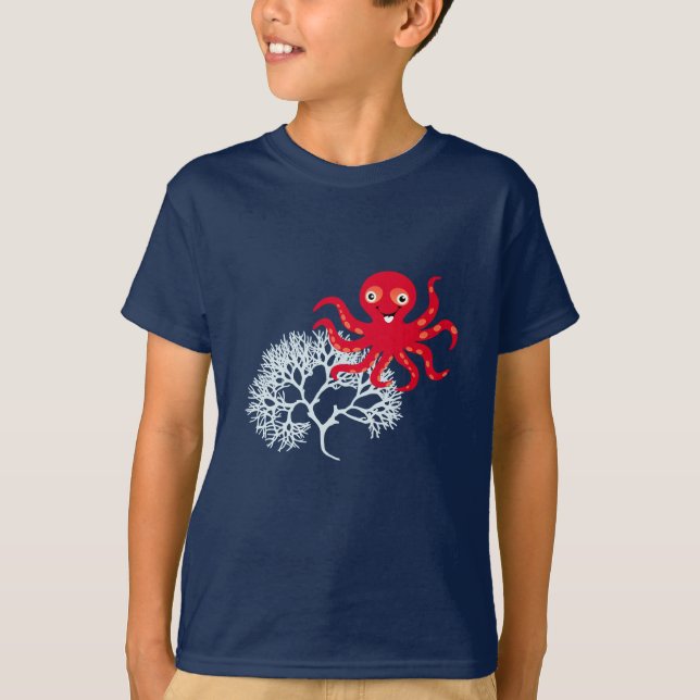 Oktopus T-Shirt (Vorderseite)
