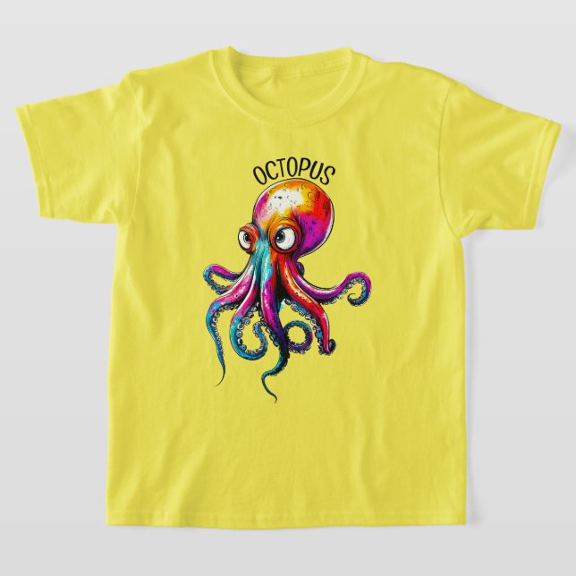 Oktopus T-Shirt (Ablage )