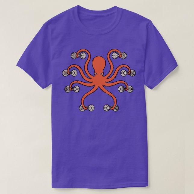 Oktopus T-Shirt (Design vorne)
