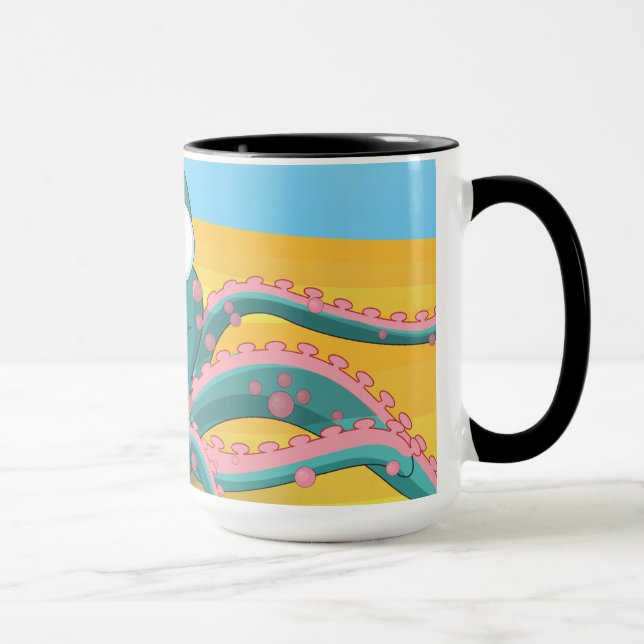 Oktopus Tasse (Rechts)