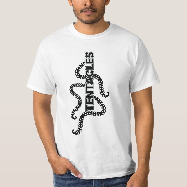 Oktopus Tentacles T-Shirt (Vorderseite)