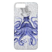 Oktopus über Stadt