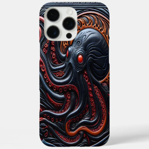 Oktopus-Wunder: Lebendige Muster iPhone 16 Pro Max Hülle