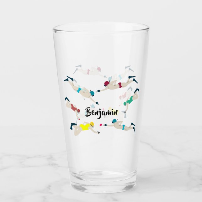 Oktopush Glas (Vorderseite)