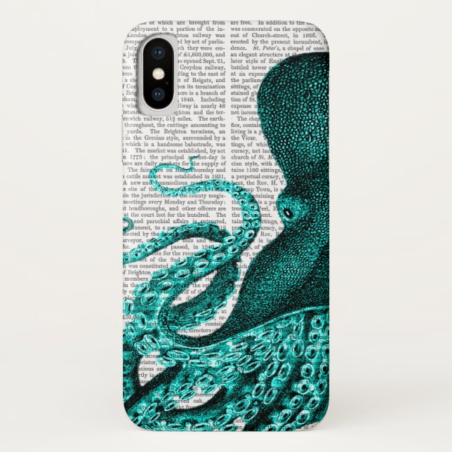 Oktopushalle Case-Mate iPhone Hülle (Rückseite)