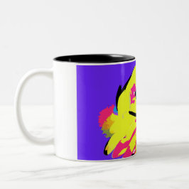 Oktopusliebe zweifarbige tasse