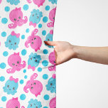 Oktopusmuster, Niedlicher Oktopus, Meerestiere Schal<br><div class="desc">Niedlich,  lustig und bezaubernd mit rosa und blauen Oktopusmustern. Modernes und trendiges Geschenk,  perfekt für den Meeresliebhaber in Ihrem Leben.</div>