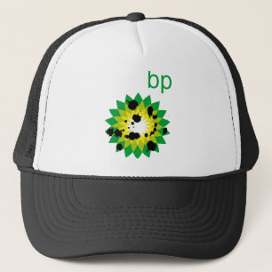 Öl beschmutztes BP-Logo Truckerkappe